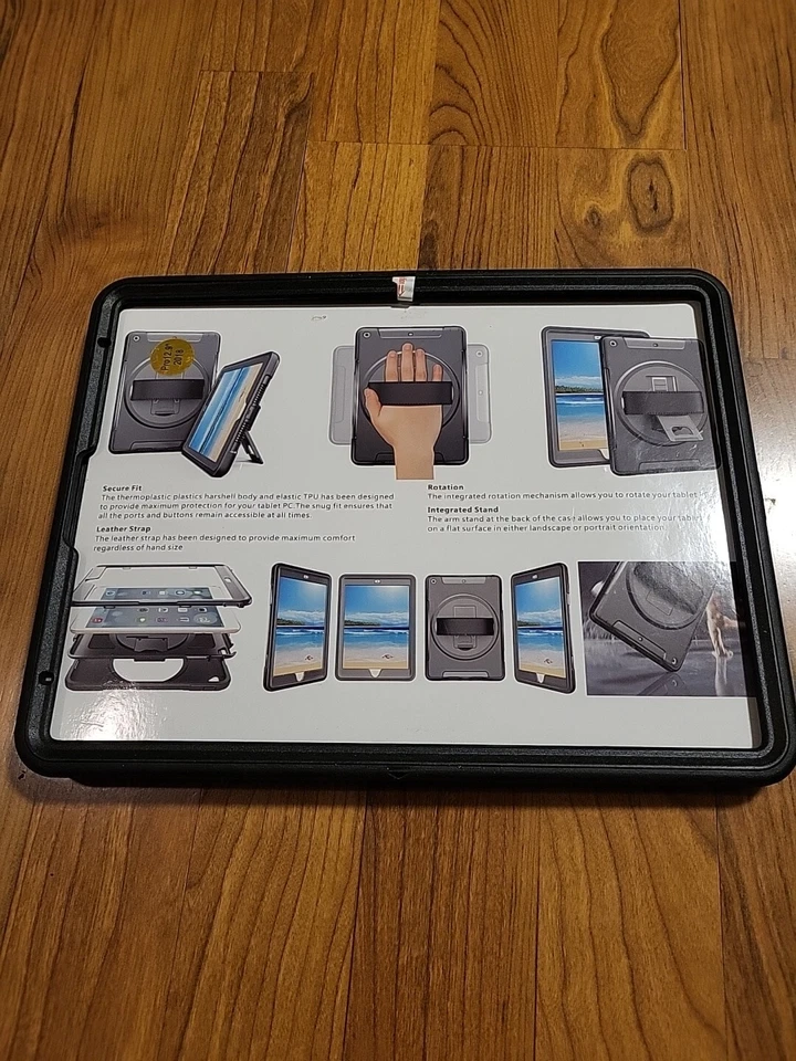 Cellular 360 Tablet Case 12.9" Pro Brand New Black 2018 - Image 1 of 3