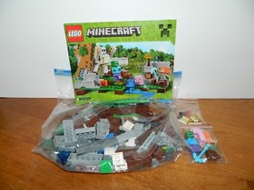 LEGO Minecraft 21123 THE IRON GOLEM 100% Complete Minifigures Instructions 2