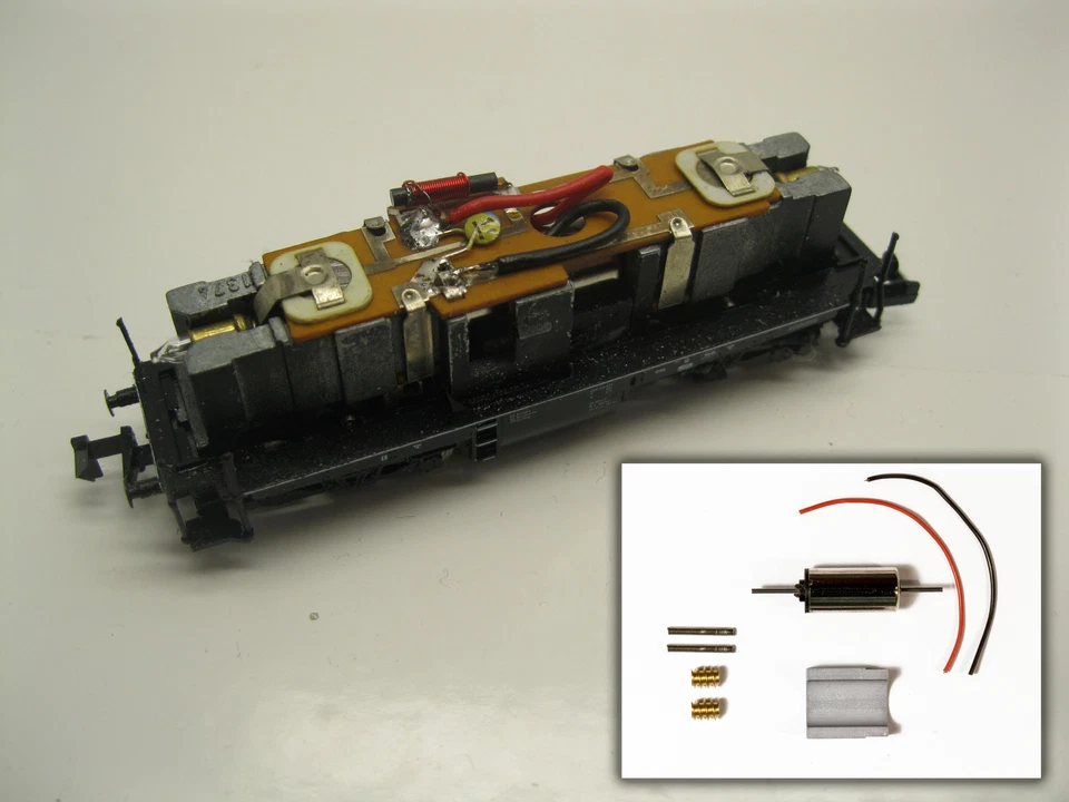 MicromotorEU NF001G - Umbausatz Glockenankermotor Fleischmann V 100/BR 212/BR211