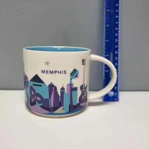 Starbucks You Are Here Memphis Tennessee Collectible Ceramic Coffee Tea Mug Cup - Picture 1 of 11