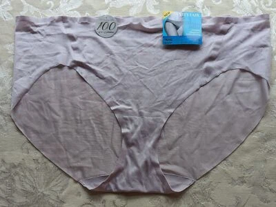 Bragas cortas invisibles Vanity Fair gris terroso talla 9 o 2XL NUEVAS CON ETIQUETAS Foto 1 de 4