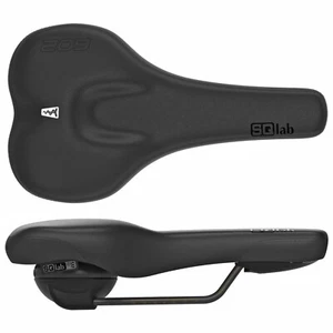 Sillín de asiento de bicicleta activo SQlab 602 Max Dip 160 mm de ancho negro - Imagen 1 de 1