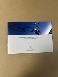 Mercedes Service History Book Blank For All Models GLE300 GLE350 GLE400 GLE43 - Picture 1 of 6