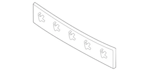 GENUINE GENESIS GV80 2021-2024 FRONT BUMPER LICENSE BRACKET, 86519-T6010 - Picture 1 of 1