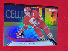 2009-10 O-Pee-Chee Theoren Fleury Canadian Heroes Rainbow SSP Insert #CBH12