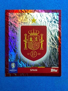 Topps Euro 2024 Swiss Edition Red Border ESP1 Logo (Spain)🔴 - Imagen 1 de 1
