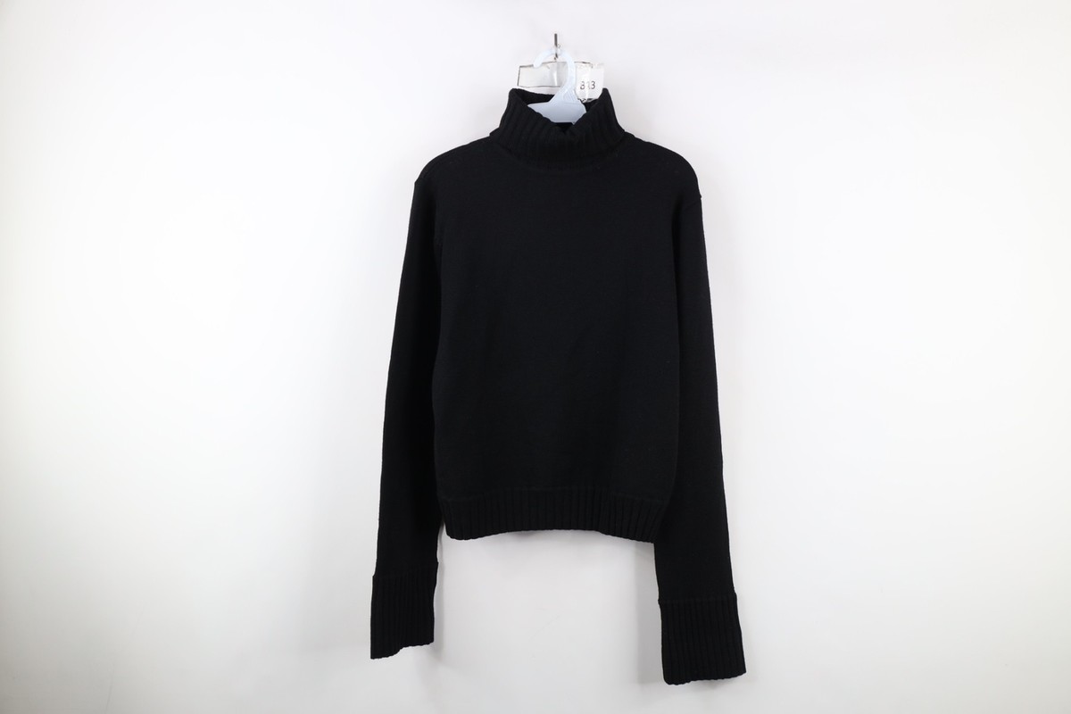 ジャケット・アウター 90s DKNY melton wool/knit swing top BLK VTG 90s DKNY Black Wool Blazer