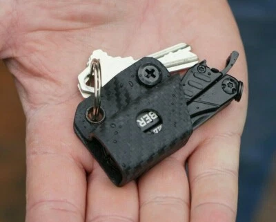 CLIP & CARRY Kydex Multi-Tool Sheath for Gerber DIME/Leatherman SQUIRT PS4 Victorinox Alox