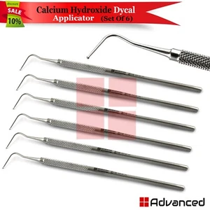 Pack Of 6 Dycal Applicator Calcium Hydroxide Single End Dental Restorative Tools - Picture 1 of 3