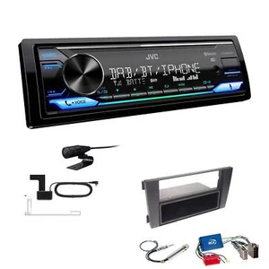 JVC Digital 1-DIN Autoradio DAB+ Bluetooth für Audi A6 Facelift OEM 2 DIN - Bild 1 von 6