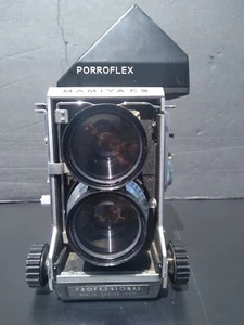 Vintage Mamiya C3 TLR Medium Format Camera Porroflex Sekor 3.5/65mm Lens Works! - Picture 1 of 14
