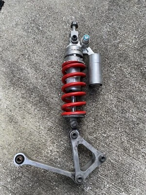 2013 Yamaha R6 YZF-R6S R6S Rear Wheel Suspension Mono Shock Absorber & Linkage - Image 1 of 4