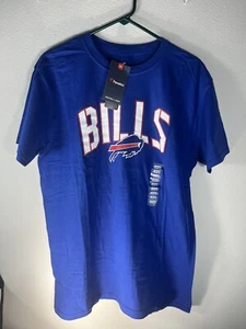 Official NFL Buffalo Bills Fanatics Logo Custom T-Shirt Size Large Football NY - Picture 1 of 13