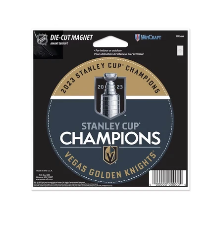 Las Vegas Golden Knights 2023 Stanley Cup Champions 5x6 Magnet NHL Cover