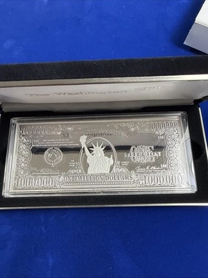 4 oz Silver Bar - 2013 $100 Bill (W/Box No COA - Image 1 of 3