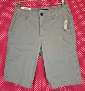 NWT Aeropostale Men's Aero Stretch Longboard Shorts Gray Sz 27 W 29" L11.5" - Picture 1 of 5