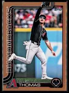 2025 Topps Gold Alek Thomas 0288/2025 Arizona Diamondbacks #428 - Picture 1 of 2