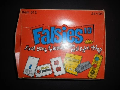 1970 CRAZY PLASTIC FALSIES BOX FLEER (22 OF 24) - Image 1 of 3