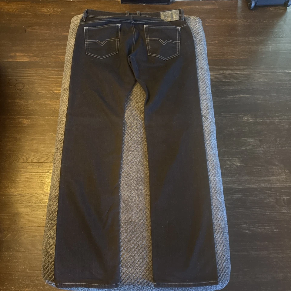 Jeans Diesel Para Hombre 36x34 Safado Negro Regular Ajustado Recto 008Y8 Foto 1 de 4