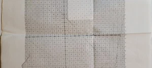 Dos mapas GLO de la Oficina General de Tierras de 1849 índice notas de campo + placas de municipio Indiana - Imagen 1 de 15