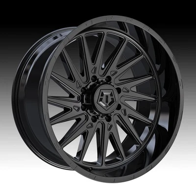 TIS 547B preto brilhante 22x12 6x135 / 6x5,5 -44mm (547B-2226844) - Imagem 1 de 3