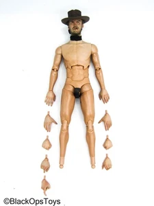 1/6 Scale Toy The Good the Bad & The Ugly - Male Body w/Head Sculpt, Hat & Cigar - Picture 1 of 8