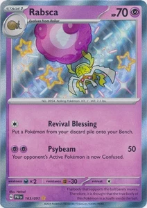 Holo Rabsca 163/091 Shiny Rare SV: Paldean Fates - Bild 1 von 1