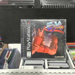 Street Fighter EX Plus Alpha ps1 1997 CIB Excellent shape Registration included  - Picture 1 of 8