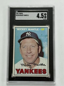 1967 Topps Mickey Mantle SGC 4.5 #150 - Picture 1 of 2