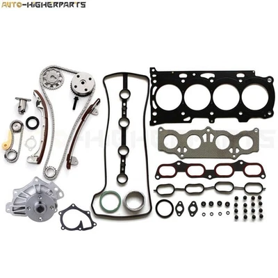 Juego de juntas de culata de 2,4 L para Toyota Camry 2002-2009 kit de cadena de distribución bomba de agua Foto 1 de 4