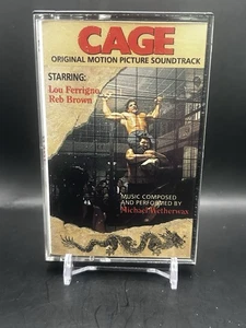Cage/Original Motion Picture Soundtrack/Cassette/Lou Ferrigno/Michael Wetherwax - Picture 1 of 7