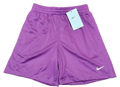 Nike Standard Fit Solid Logo Purple Shorts Dri-Fit FN8692-503 NWT NEW KIDS L - Image 1 of 4