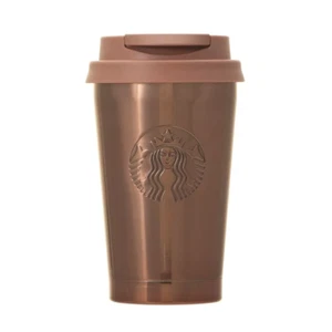 Starbucks Japan Holiday 2024 Edelstahl TOGO Logo Tumbler Gold 355ml Neu - Bild 1 von 2
