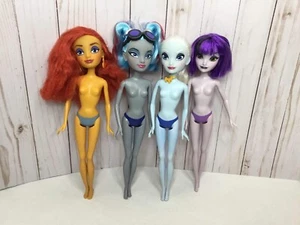Disney Parks Attractionistas 12" Muñeca Desnuda Lote de 4 Gracey Celeste Pearl Carrie - Imagen 1 de 5