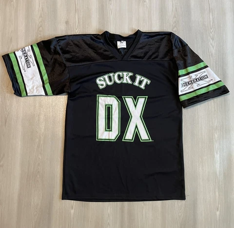 WWF Degeneration X DX D-Generate 69 Football Jersey HHH HBK Shirt Rare Cover