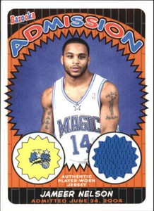 2004-05 Topps Bazooka Admissions #JN Jameer Nelson B - NM-MT