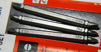 Black & Decker Mixed Screwdriver Bit 3 Piece Set - A5325