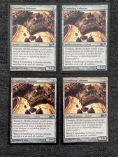 4x Crumbling Colossus NM MTG Magic the Gathering M12
