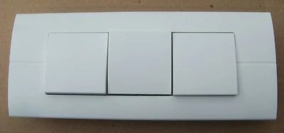 HAGER Systo,,Triple Interrupteur Va et Vient à Encastrer,Complet,,Horizontal - Photo 1/2