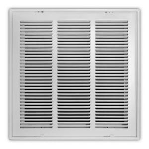 REJILLAS DE VENTILACIÓN DE AIRE Conductos de Retorno de Acero Blanco Varios Tamaños - Imagen 1 de 20