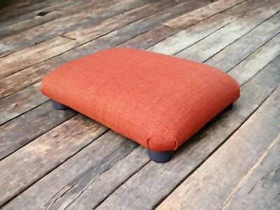 LITTLE FOOTSTOOL under desk Bench home office multicolour bed step handmade  - Image 1 of 4