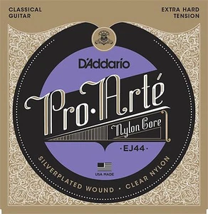 D'Addario EJ44 Pro-Arte Nylon classical guitar strings, Extra Hard Tension - Picture 1 of 3