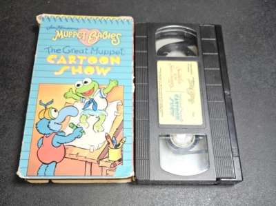 Muppet Babies : The Great Muppet Cartoon Show (VHS, 1989) Rare Animated Henson - Image 1 of 4