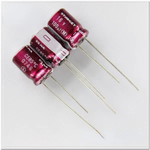 ELNA STARGET Serie 100uF/16V Fußabstand 3,5mm Elektrolytkondensator für Audio - Bild 1 von 2