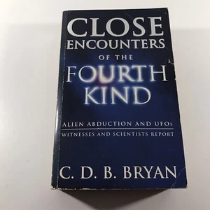 Close Encounters Of The Fourth Kind by C.D.B. Bryan Vintage P/back - Aliens UFO - Bild 1 von 11