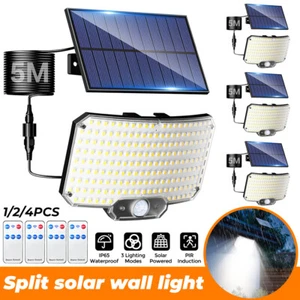 238LED Solar Powered Lights Motion Sensor Outdoor Garden Security Flood Lamp AUS - Picture 1 of 17