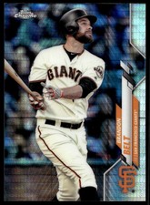 2020 Topps Chrome 147 Brandon Belt   San Francisco Giants  Baseball Card