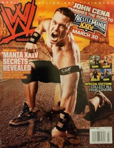 WWE Magazine March 2008 John Cena Wrestlemania XXIV C - Picture 1 of 16