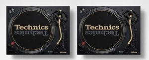 Set of 2 Technics SL-1200M7L Black DJ Turntable 50th Anniversary Limited New - Picture 1 of 4