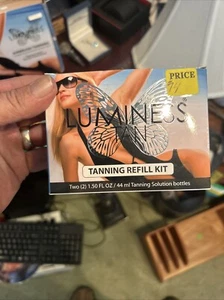 NIB Luminess Air Airbrush System Tanning MEDIUM Tanning Solution (2 1.5 Bottles) - Picture 1 of 2